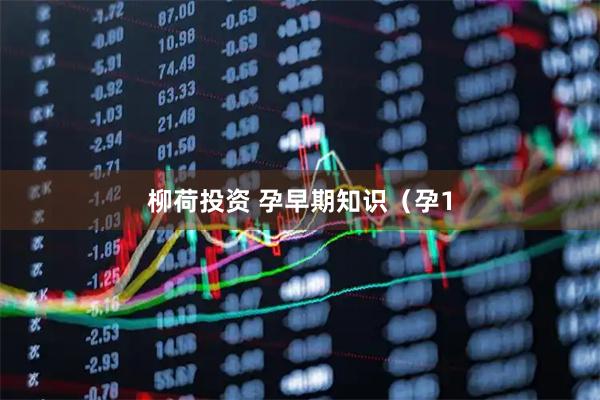 柳荷投资 孕早期知识（孕1