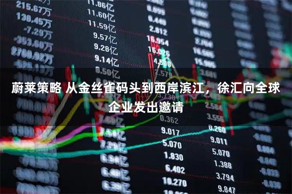 蔚莱策略 从金丝雀码头到西岸滨江,徐汇向全球企业发出邀请